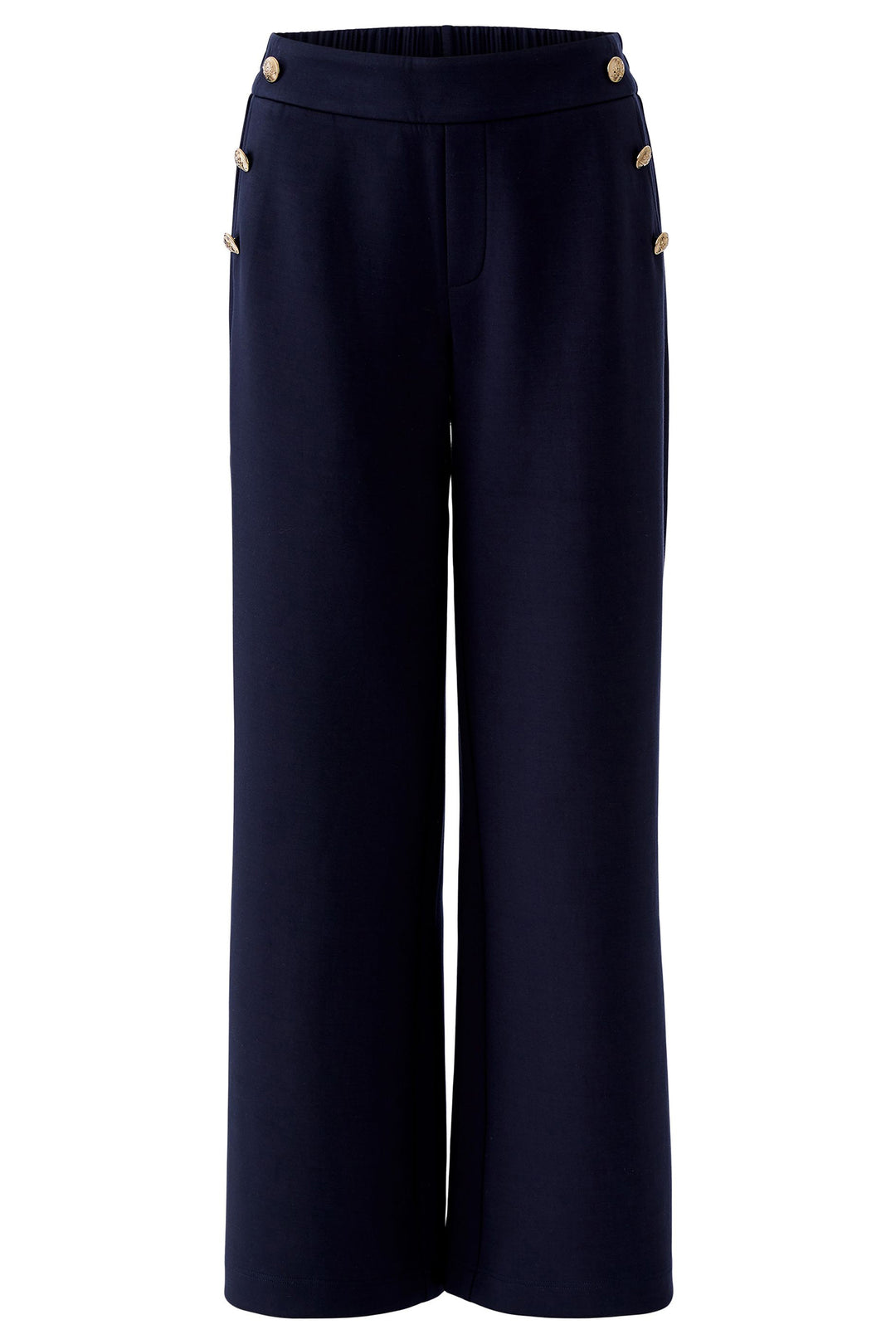 Oui 96568 Dark Navy Blue Trousers 5742