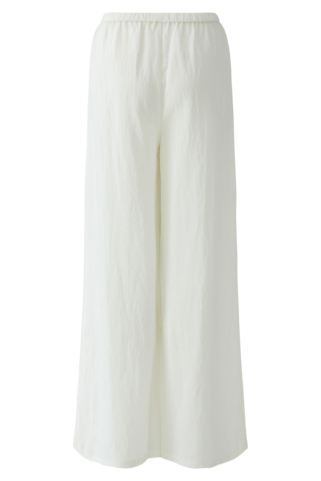 Oui 96576 Offwhite Wide Leg Trousers