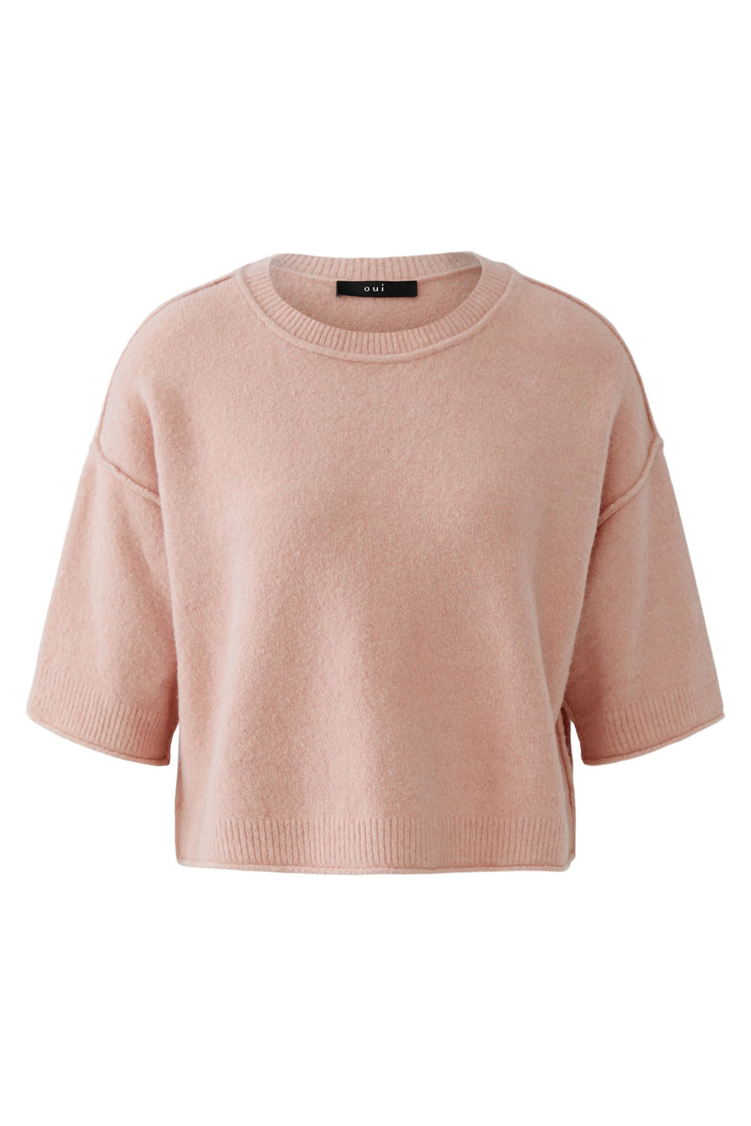 Oui 96769 Dusty Rose Short Sleeve Jumper 3092