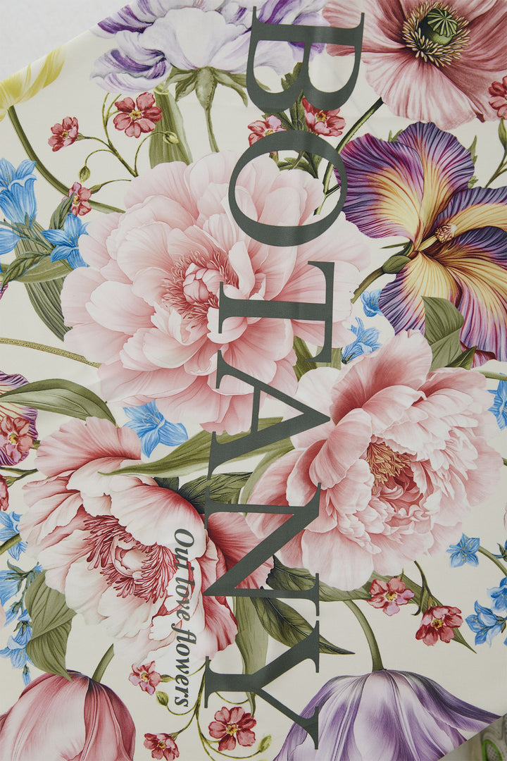 Oui 96804 Rose Botany Print Scarf 0315