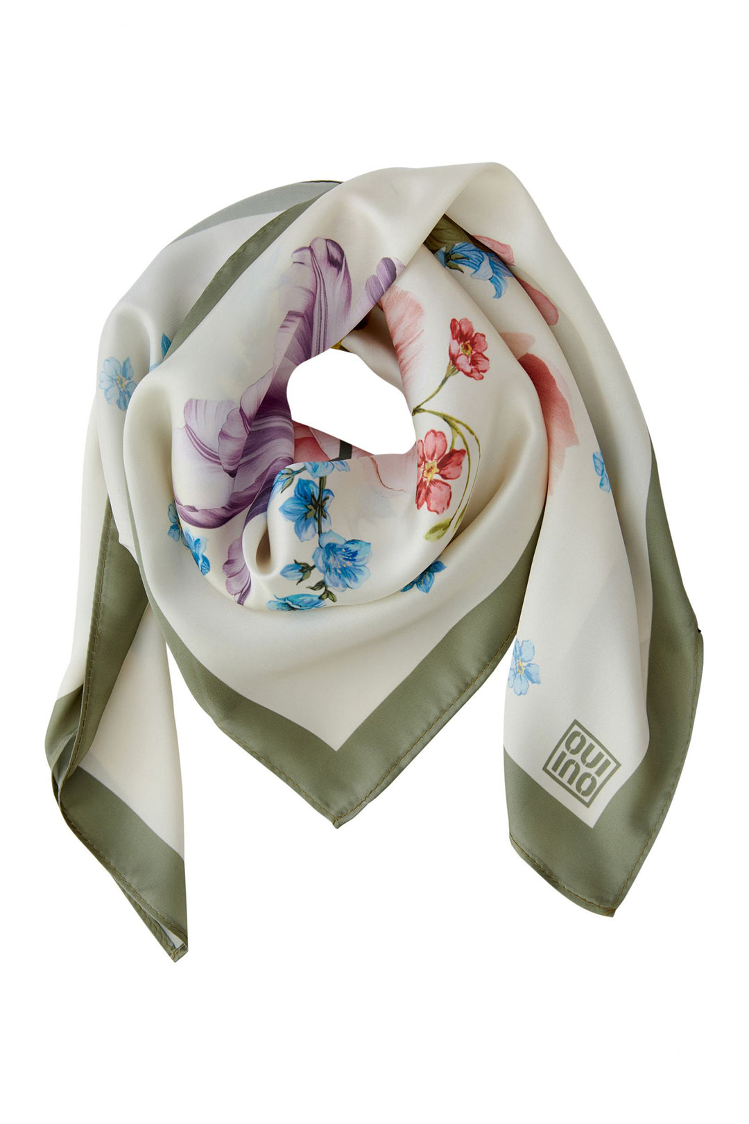 Oui 96804 Rose Botany Print Scarf 0315