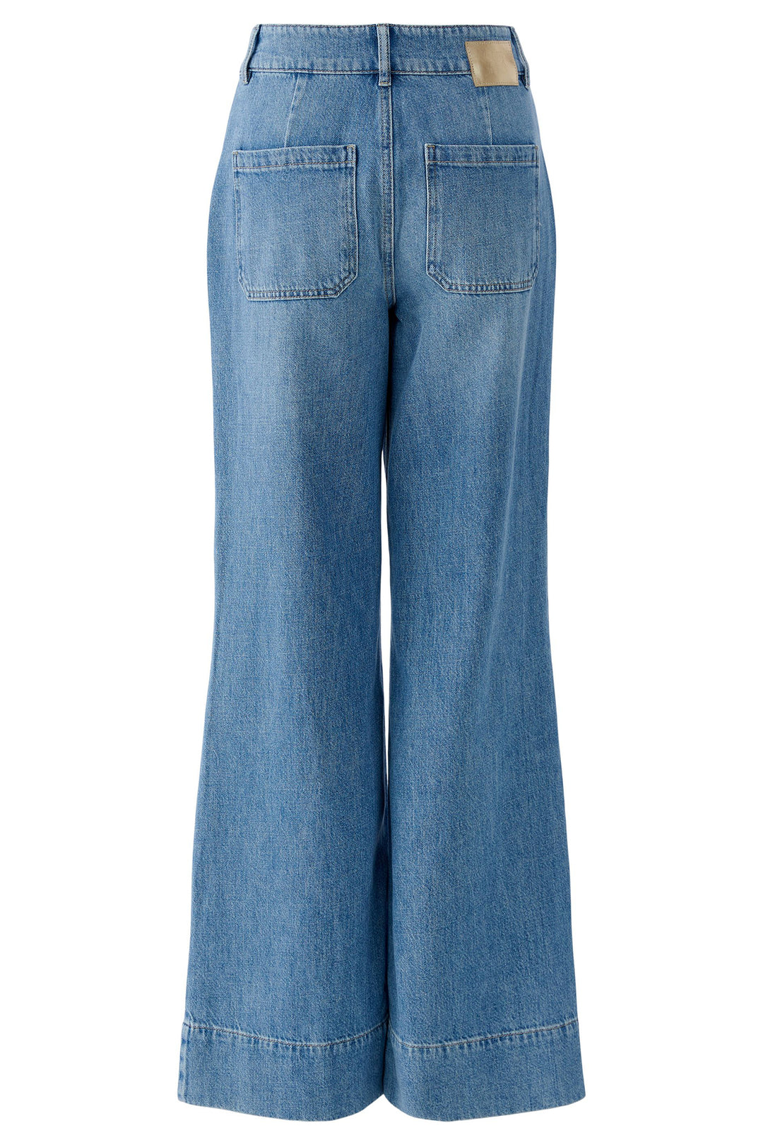 Oui 96822 Blue High Waist Wide Leg Jeans 5400