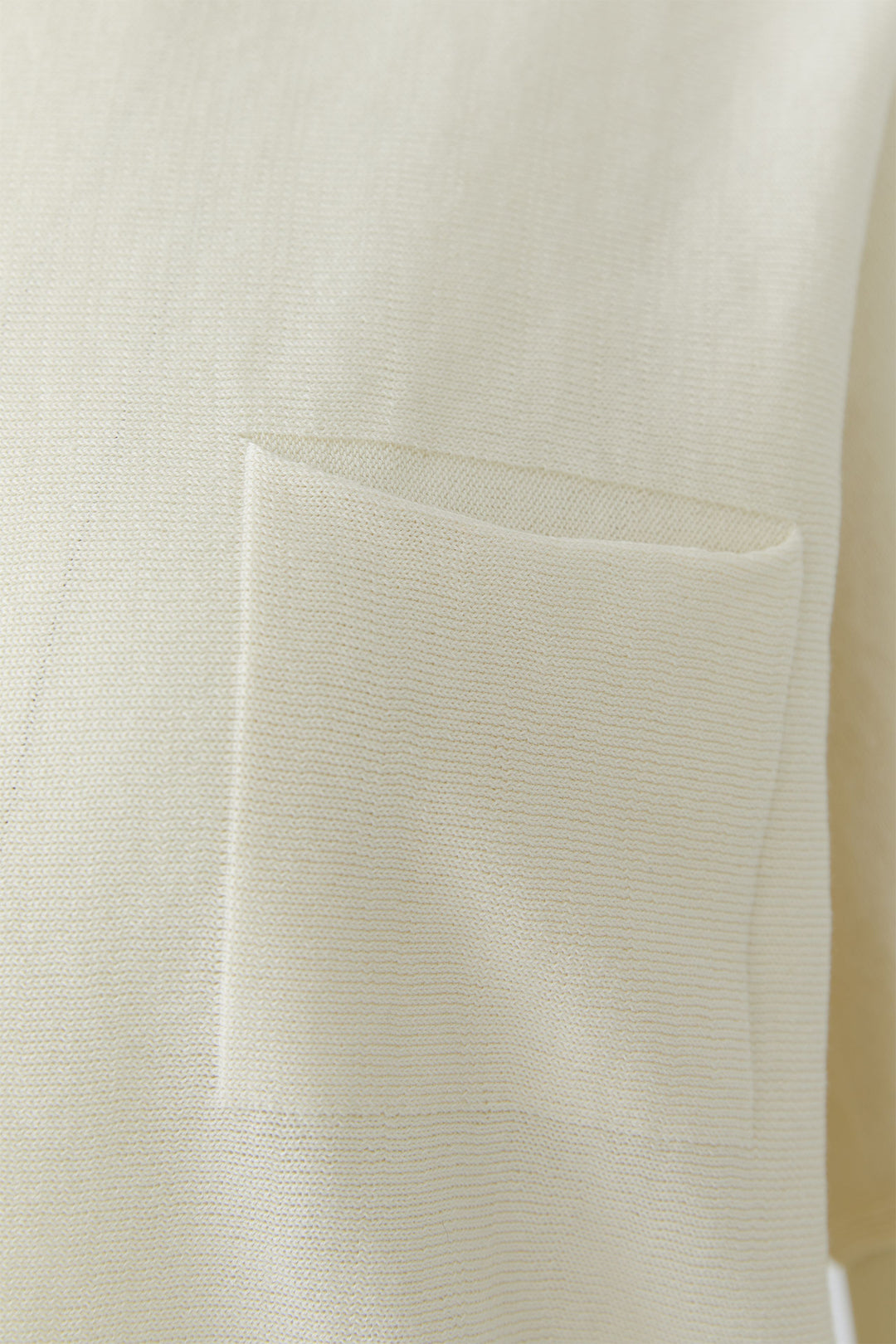 Oui 97242 Offwhite Wide Neck Short Sleeve Jumper