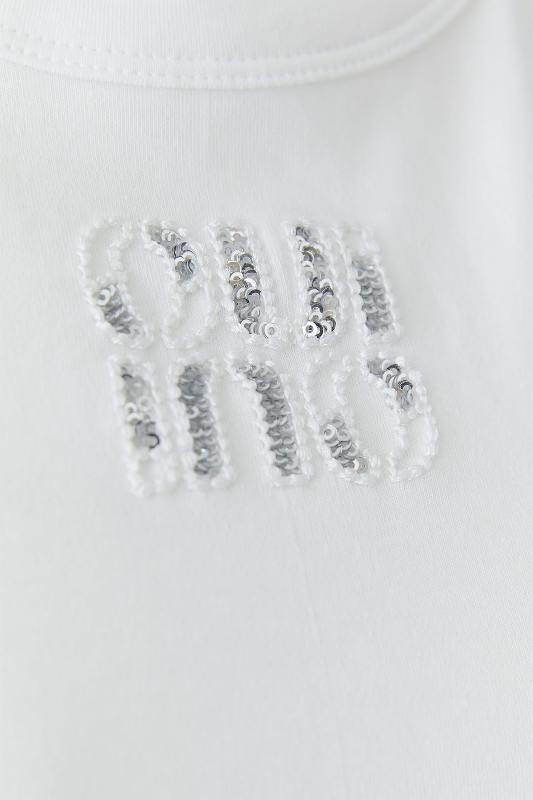 Oui 97284 Optic White Oui Motif Vest Tank Top