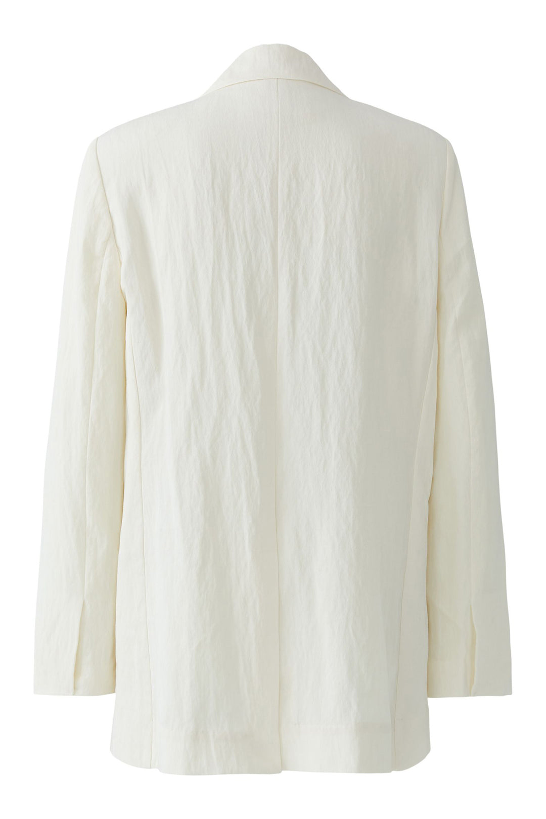 Oui 97399 Offwhite One Button Blazer Jacket