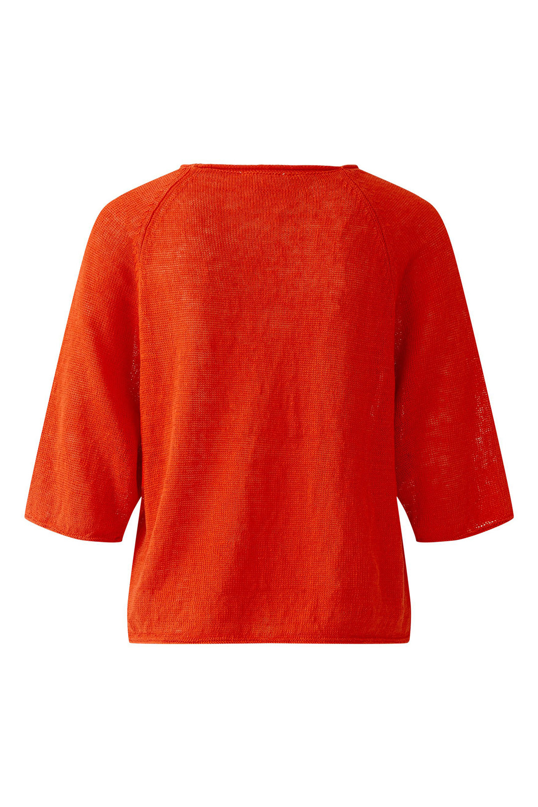Oui 97419 Pinciana Red Linen Jumper