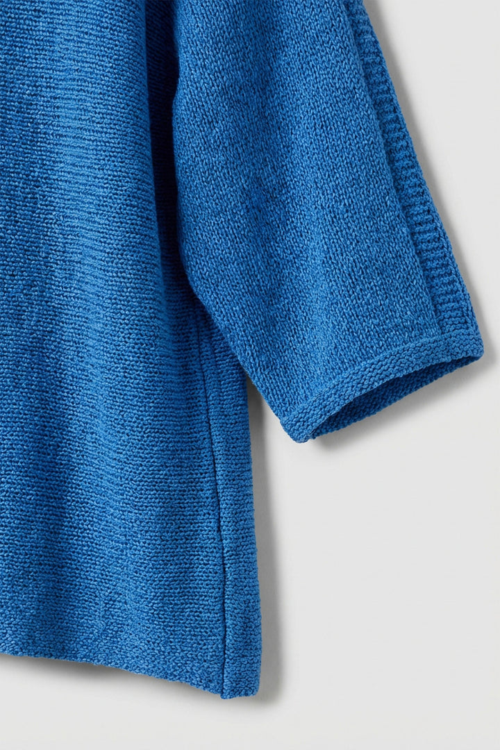 Oui 97857 Marina Blue Wide Neck Jumper