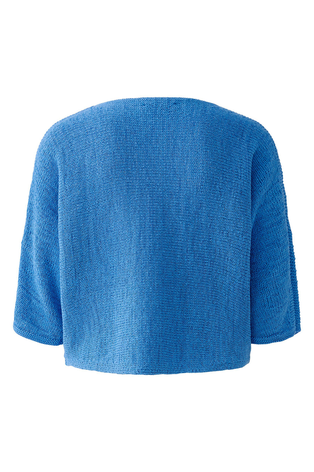 Oui 97857 Marina Blue Wide Neck Jumper