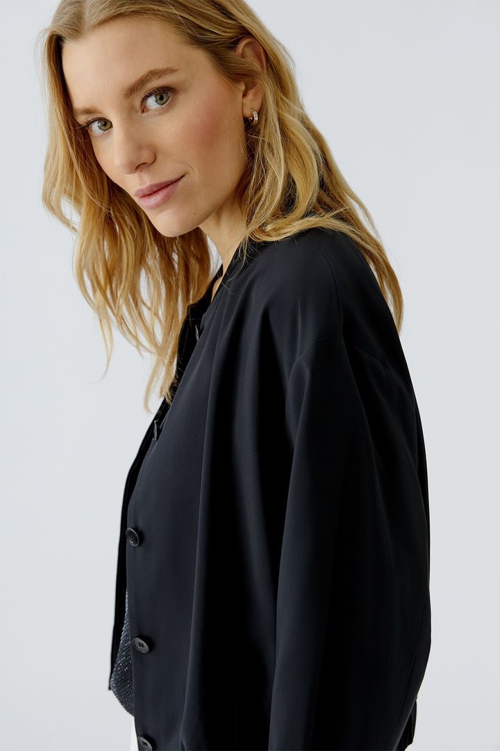 Oui 98643 Black Jacket