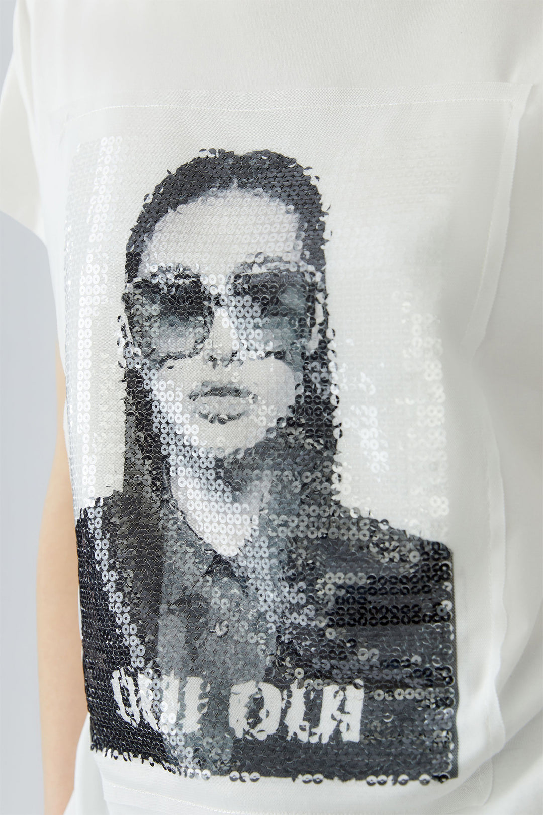 Oui 98729 Cloud Dancer White T-Shirt
