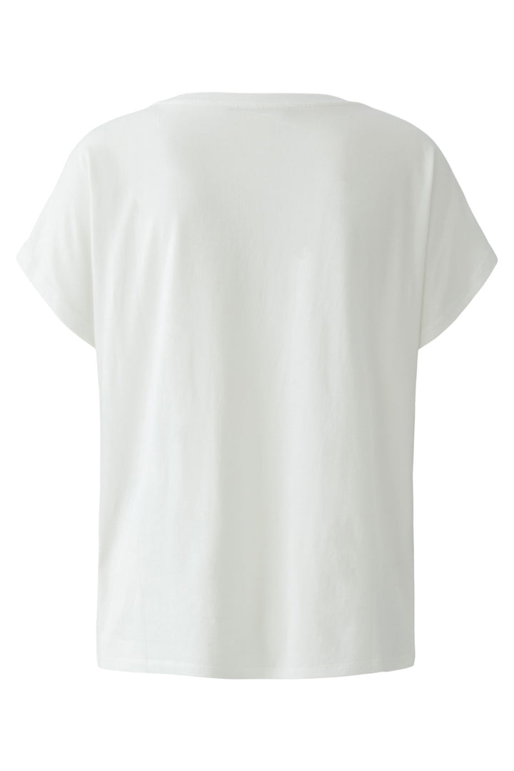 Oui 98729 Cloud Dancer White T-Shirt