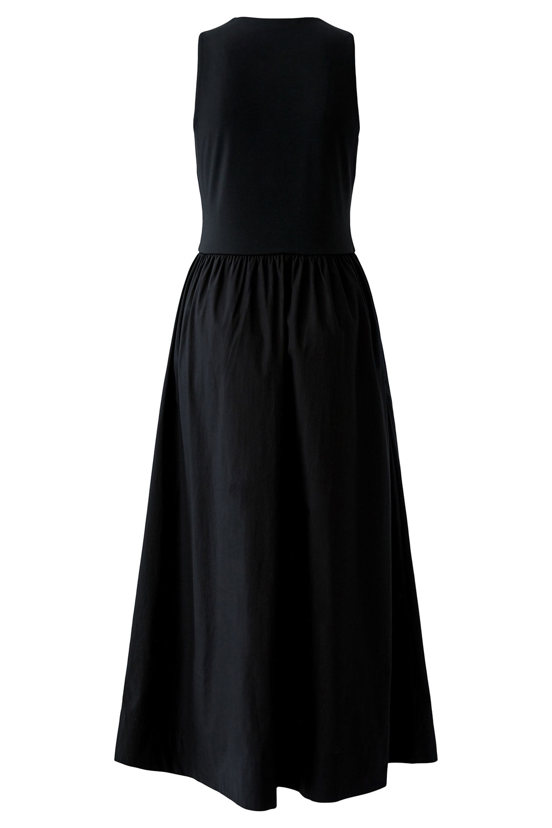 Oui 98733 Black Sleeveless Midi Dress