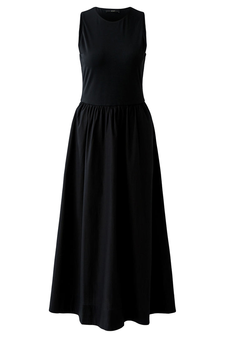 Oui 98733 Black Sleeveless Midi Dress