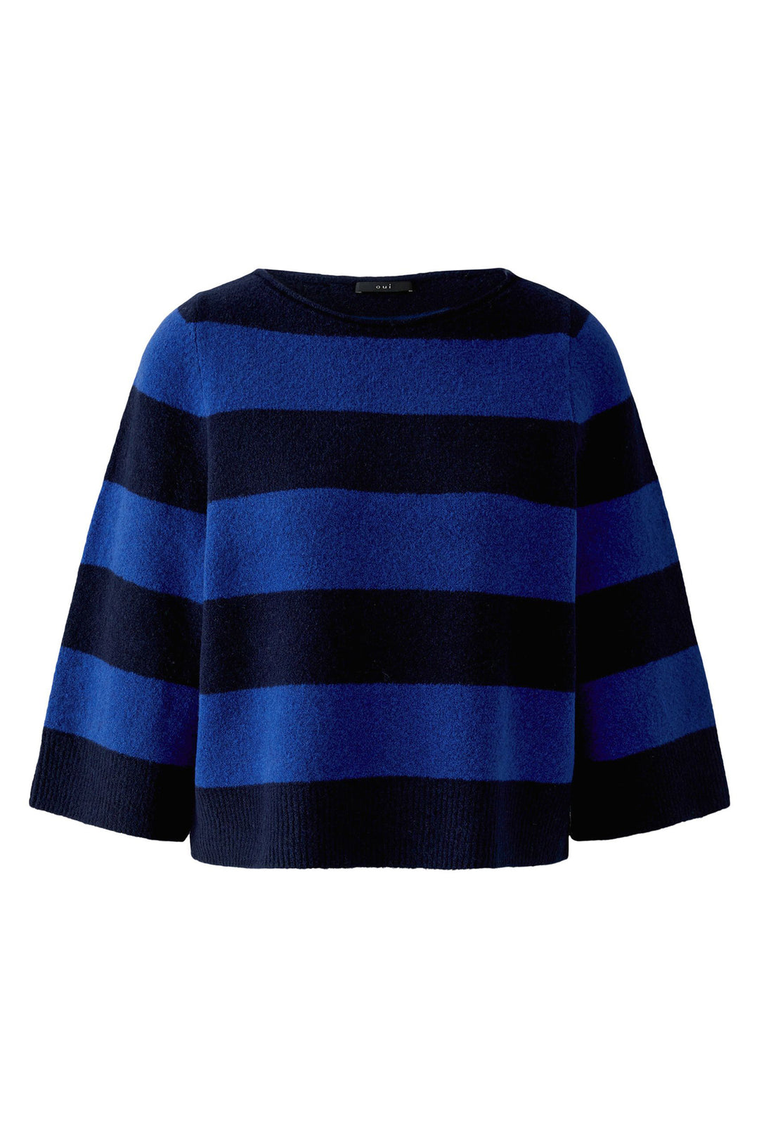 Oui Blue Blue Jumper 98974 0545, front view