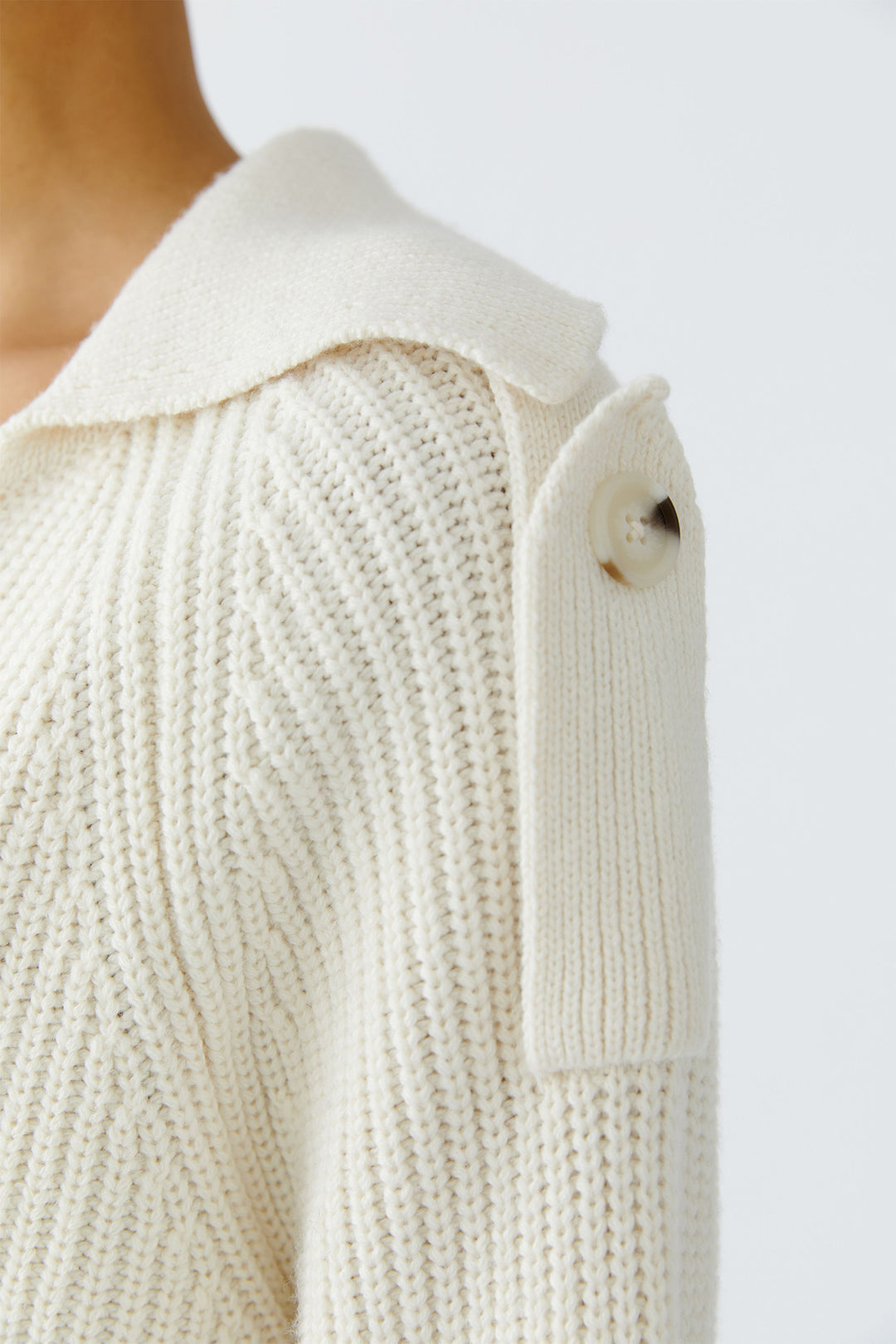 Oui Cardigan Jacket 94310 Gardenia Cream 1018 - Olivia Grace Fashion