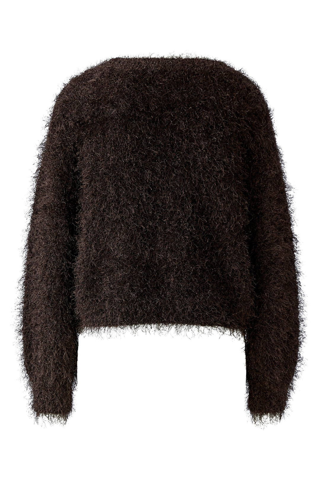 Oui Chocolate Torte Eyelash Knit Pullover Jumper 94604 at Olivia Grace Fashion