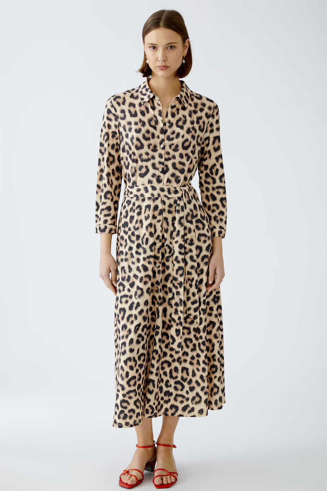 animal print shirt dress uk Feline Fancy Multi Mixed Floral Animal Print Shirt Dress