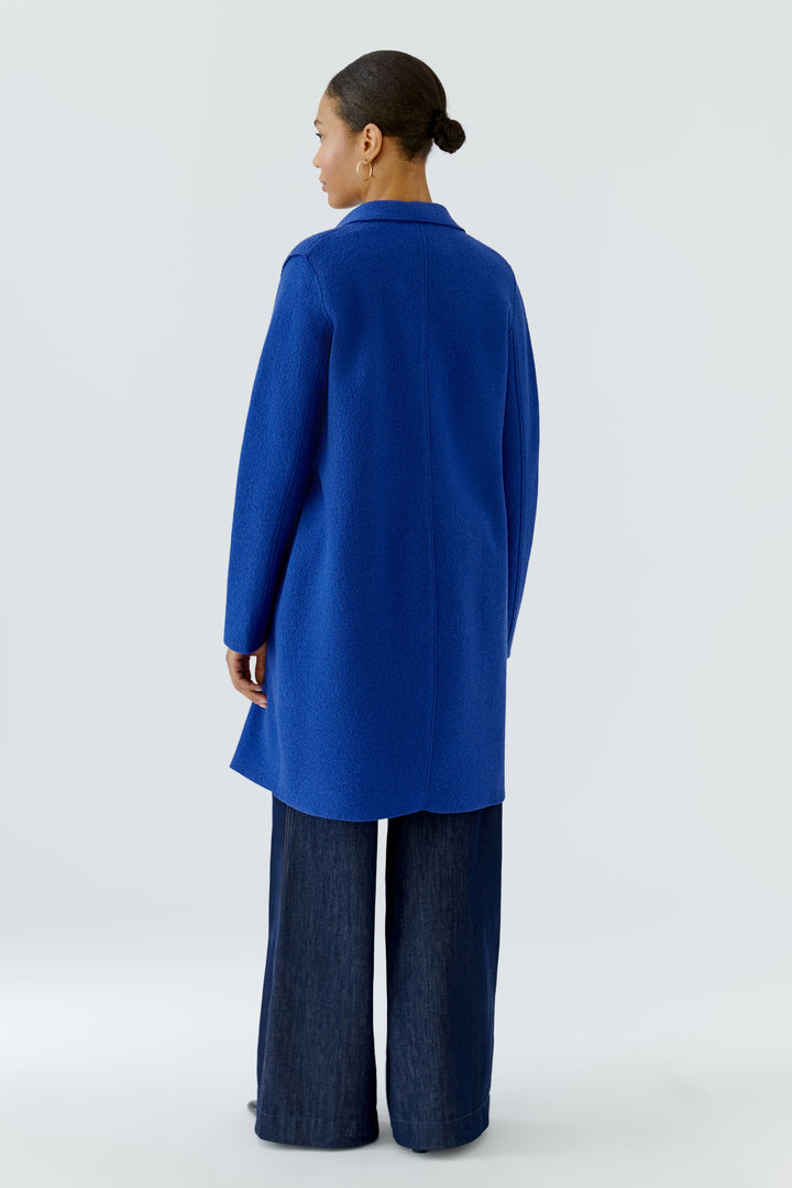 Oui Mayson royal blue coat at Olivia Grace Fashion