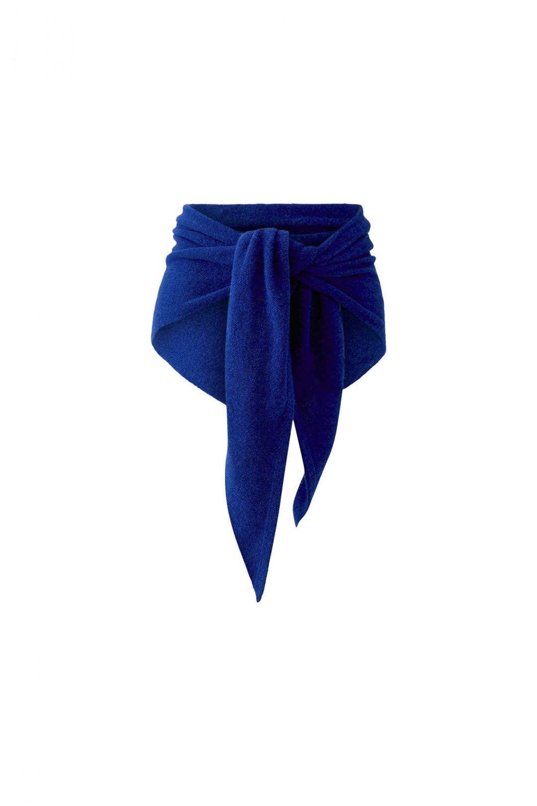 Oui Knit Royal Blue Shawl at Olivia Grace Fashion
