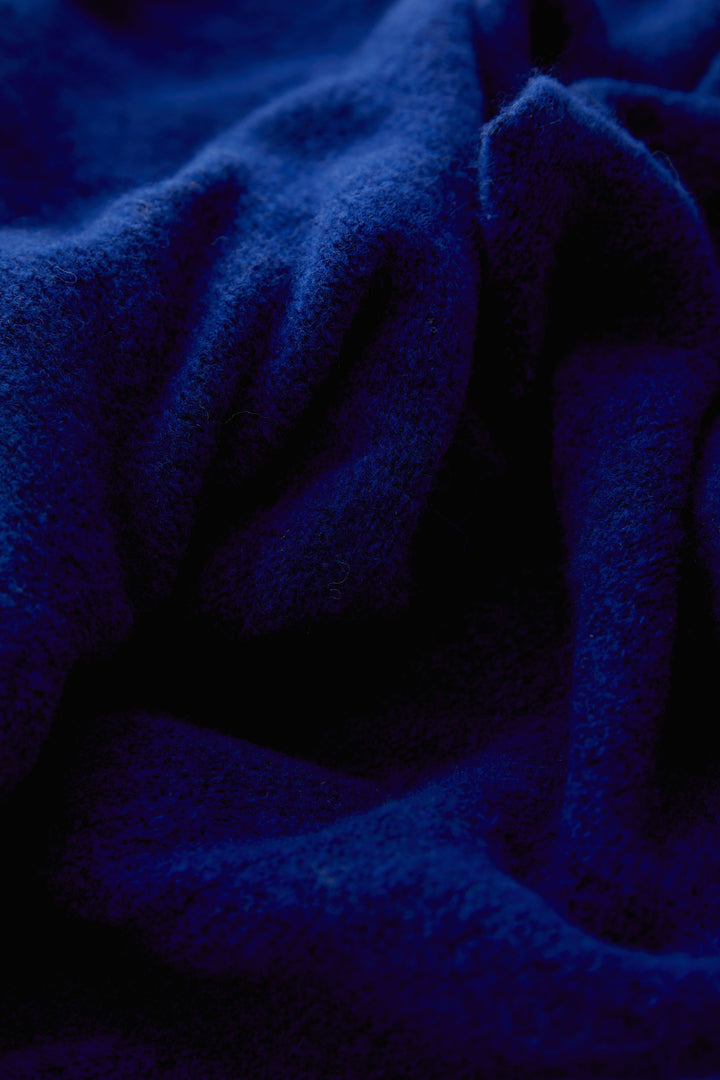 Oui Knit Royal Blue Shawl at Olivia Grace Fashion