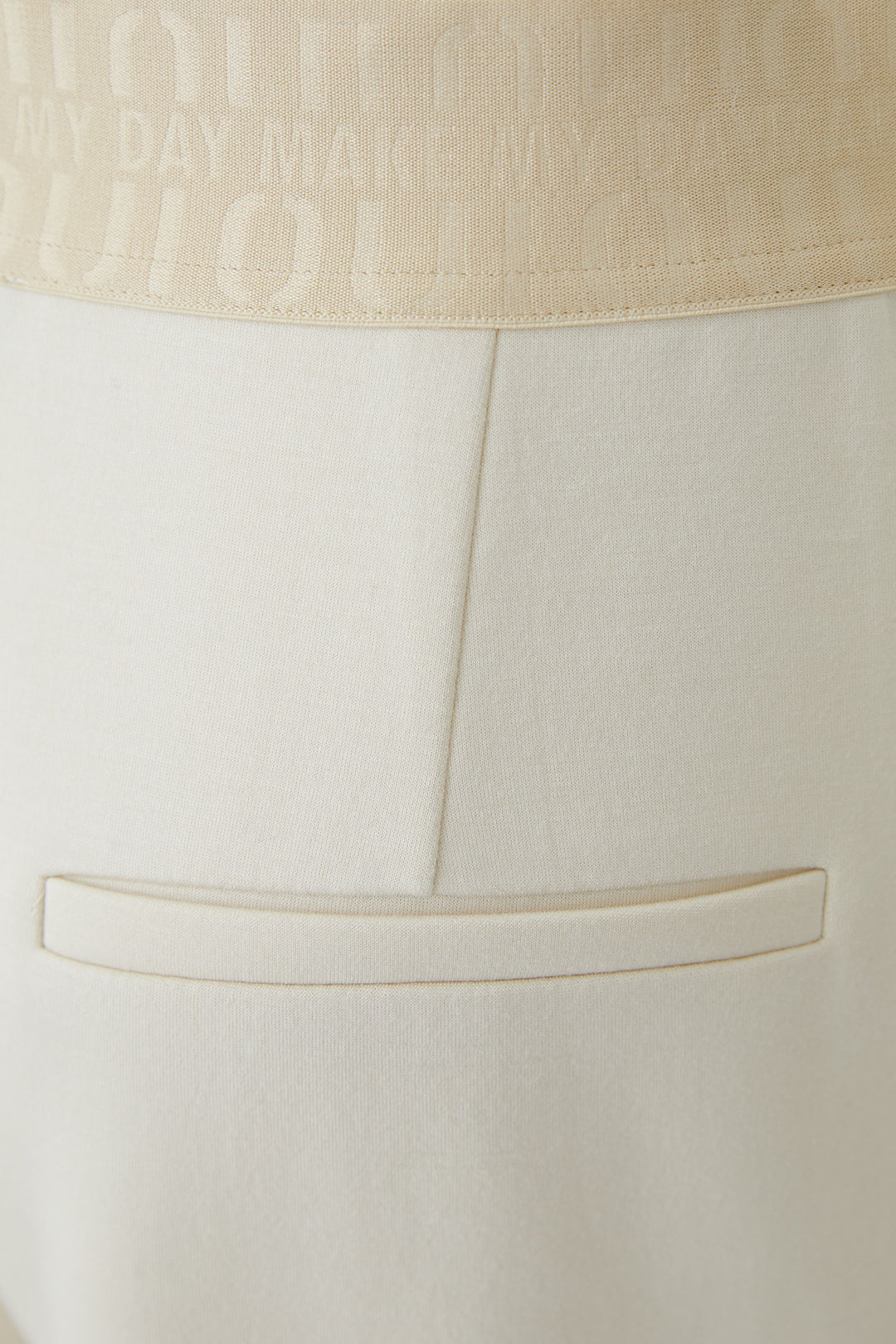 Oui Whitecap Grey Pull-On Trousers 99024