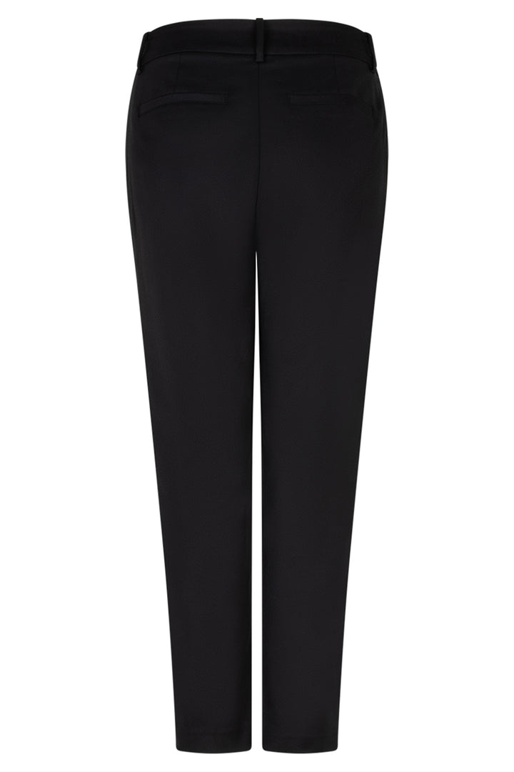 Red Button Black Diana Smart Colour trousers with 28 inch leg, back view