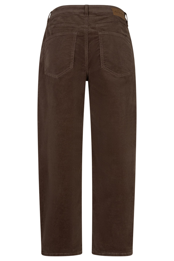 Red Button Caitlina mud brown corduroy trousers at Olivia Grace Fashion