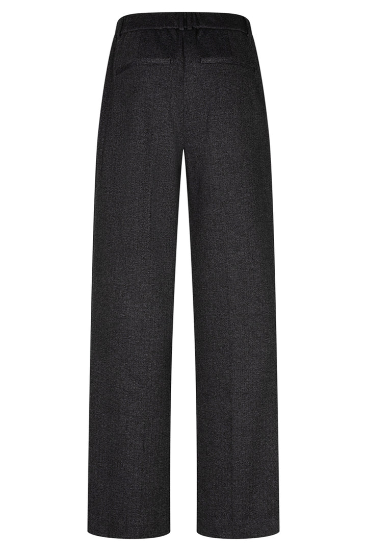 Red Button Claudette Herringbone Grey Black Trousers at Olivia Grace Fashion