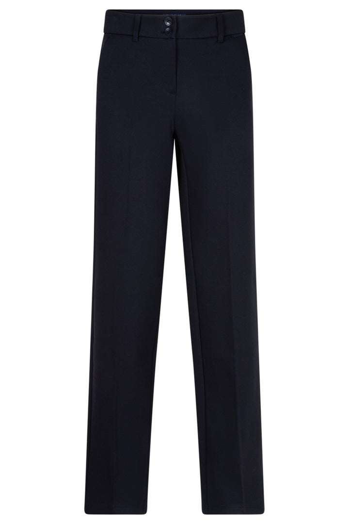 Red Button Colette navy ponte trousers at Olivia Grace Fashion