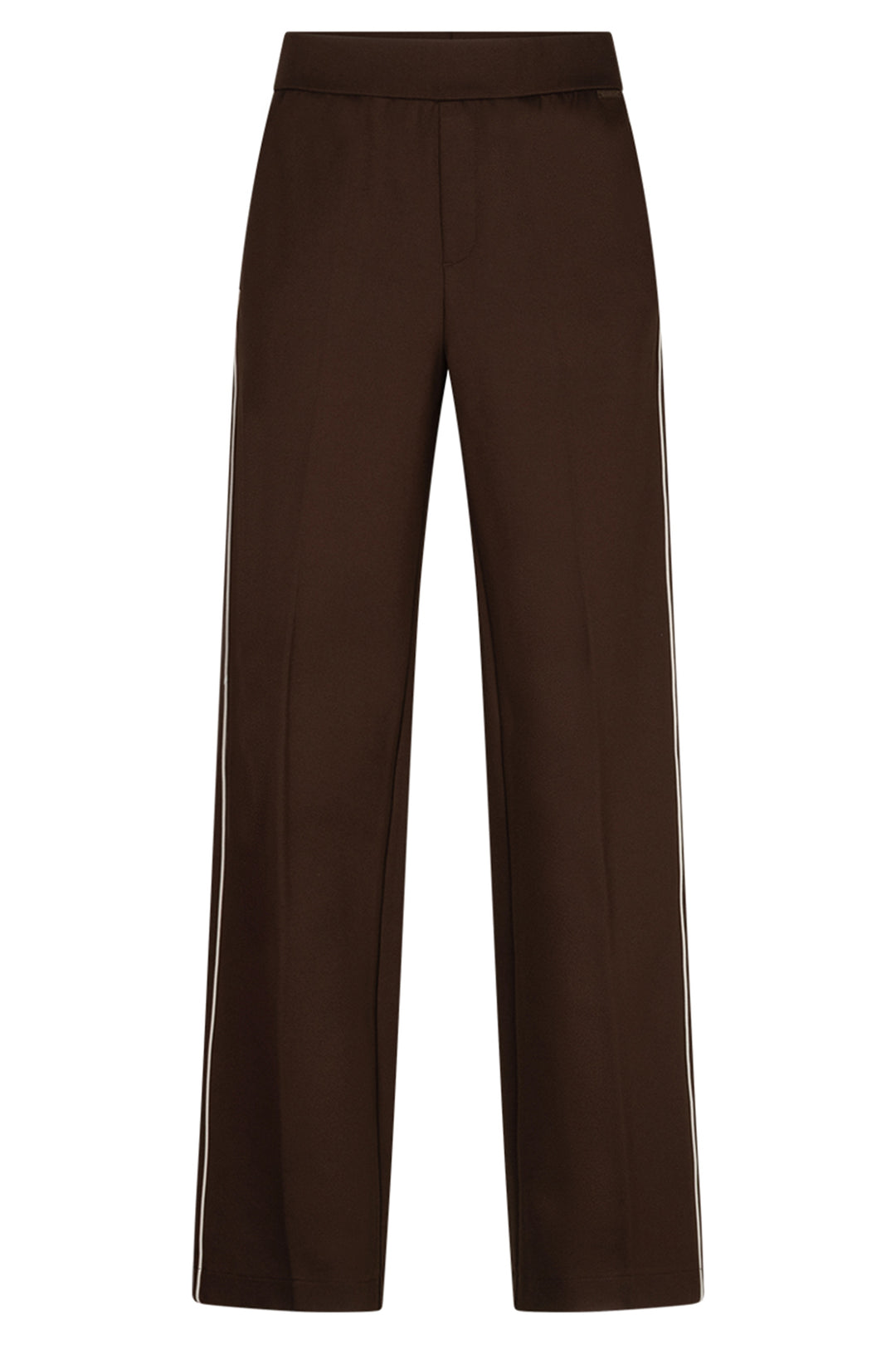 Red Button Colette brown piped trousers at Olivia Grace Fashion