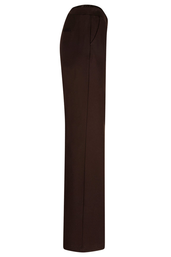 Red Button Colette Punta Sporty Espresso Brown Trousers SRB5020A, side view