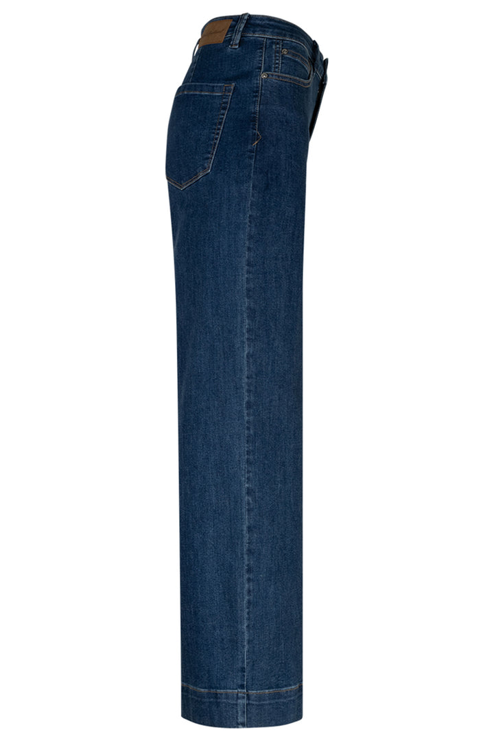 Red Button Conny dark blue used look wide leg jeans at Olivia Grace Fashion