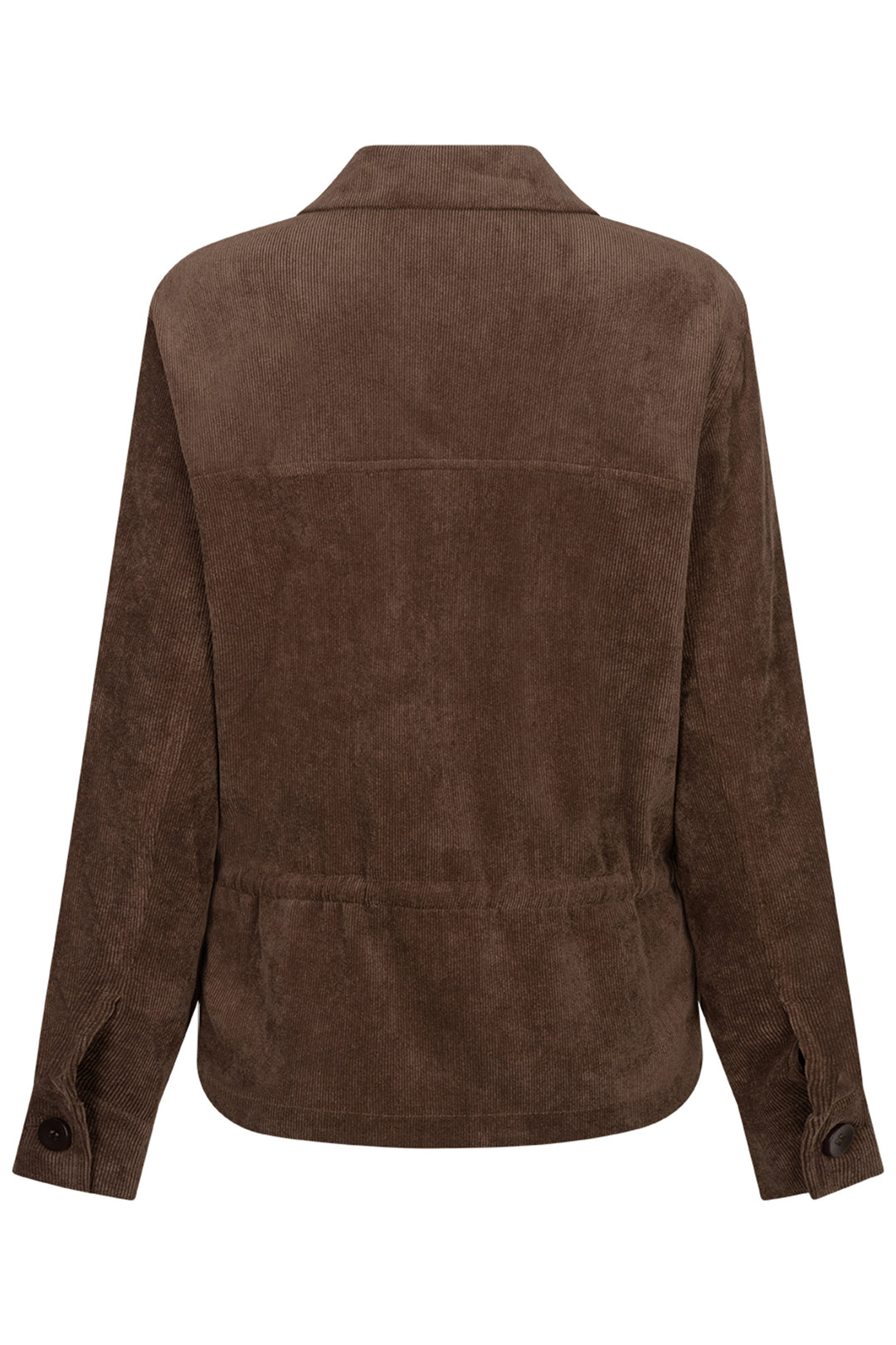 Red Button Drew brown corduroy overshirt at Olivia Grace Fashion