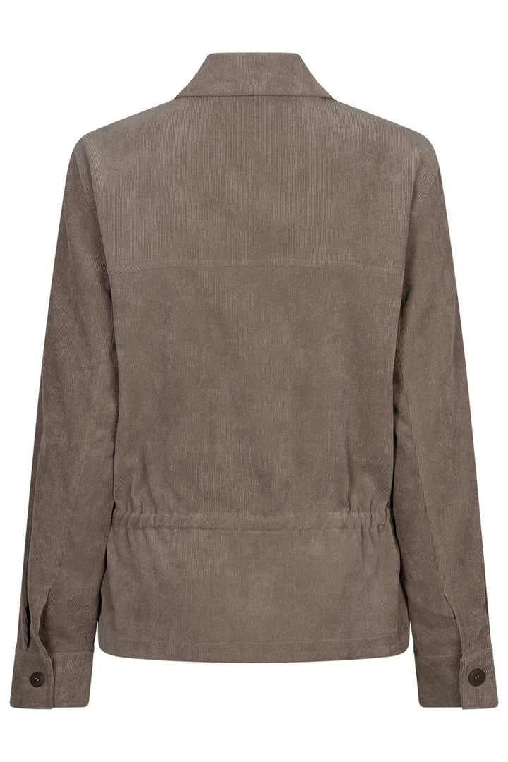 Red Button Drew clay corduroy overshirt at Olivia Grace Fashion