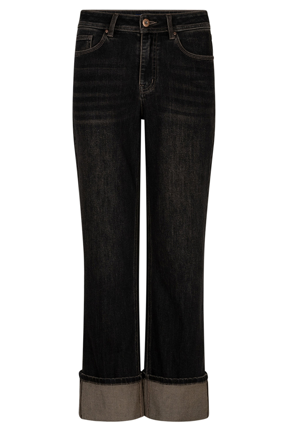 Red Button Kim brown tinted overdye jeans at Olivia Grace Fashion