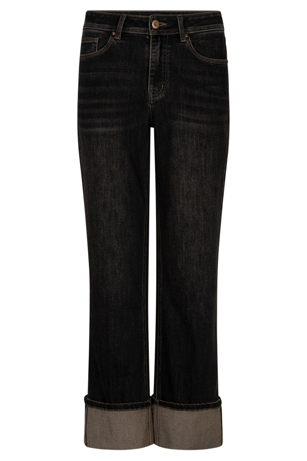 Red Button Kim brown tinted overdye jeans at Olivia Grace Fashion