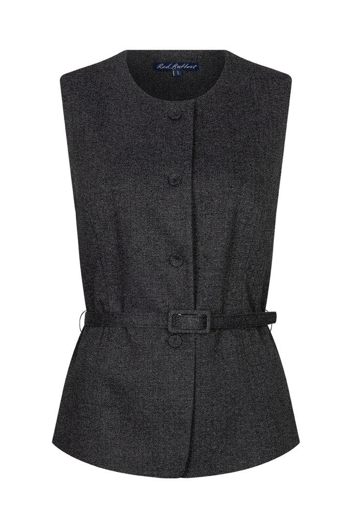 Red Button Sarah herringbone waistcoat at Olivia Grace Fashion