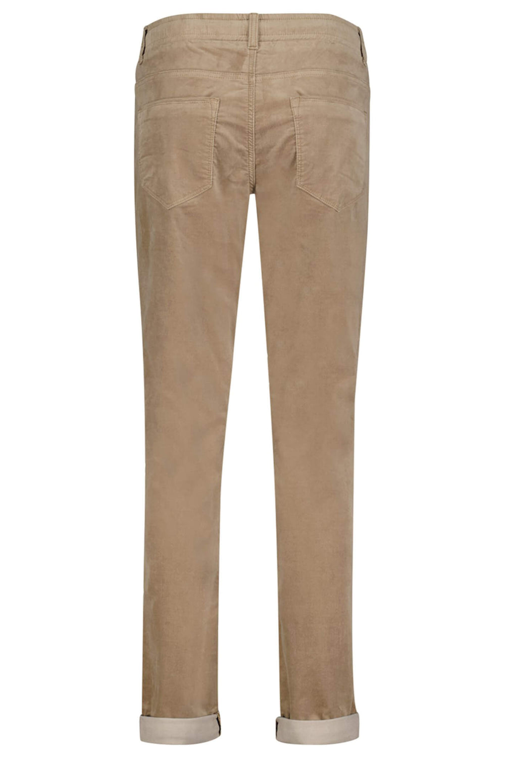 Red Button SRB4052 Tessy Taupe Velvet Pull On Trousers - Olivia Grace Fashion