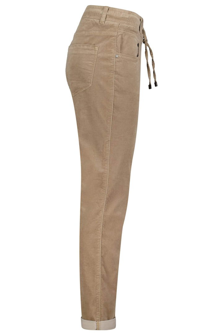 Red Button SRB4052 Tessy Taupe Velvet Pull On Trousers - Olivia Grace Fashion
