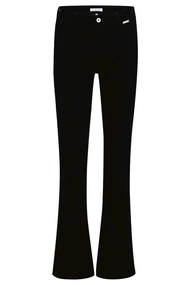 Red Button SRB4053 Bibette Black Corduroy Flared Trousers - Olivia Grace Fashion