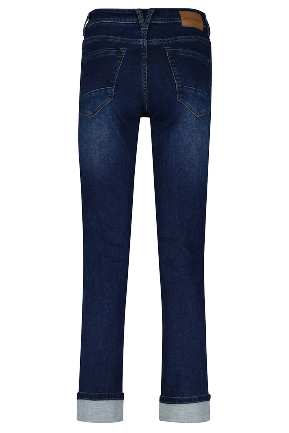 Red Button SRB4054 Kate Blue Turn Up Denim Jeans - Olivia Grace Fashion