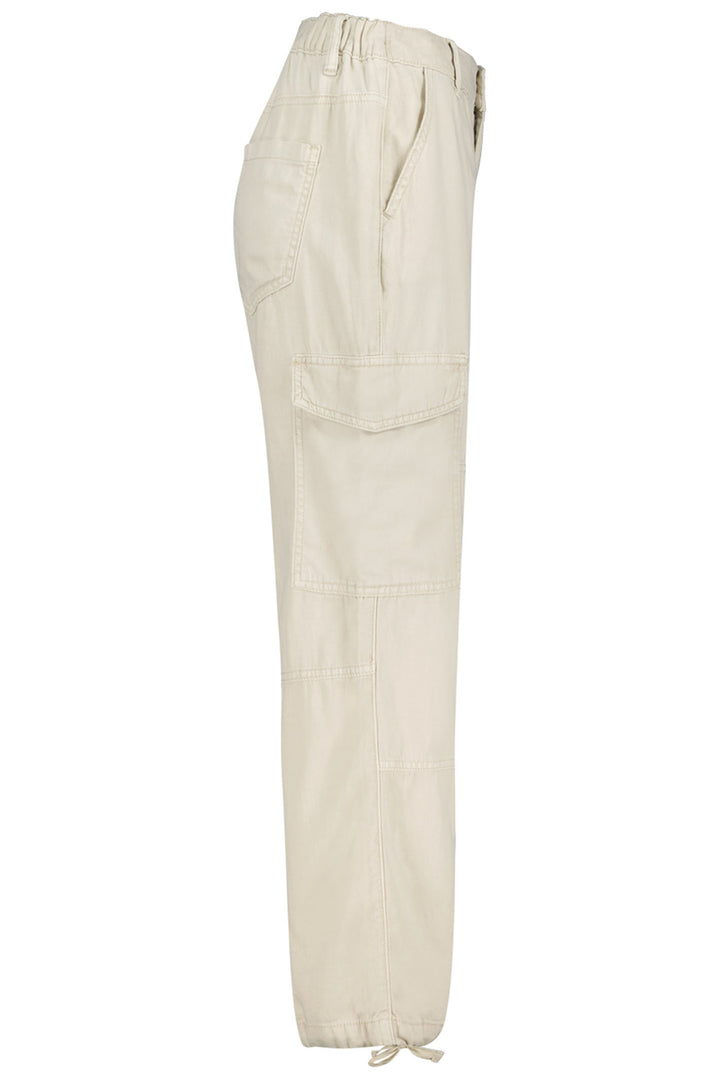 Red Button SRB4167 Conny Pearl Cream Cargo Trousers - Olivia Grace Fashion