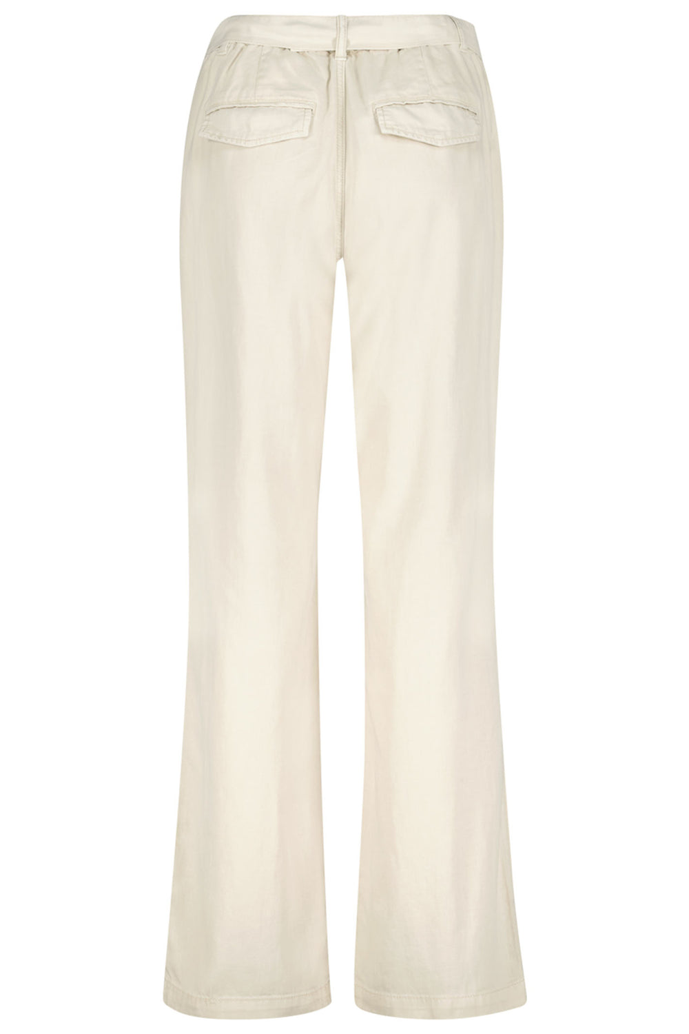 Red Button SRB4169A Colette Pearl Cream Cotton Linen Trousers 69cm - Olivia Grace Fashion