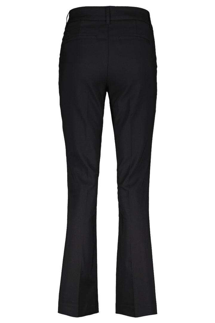Red Button Trousers Black Bibette Smart Colour SRB4206A - Olivia Grace Fashion