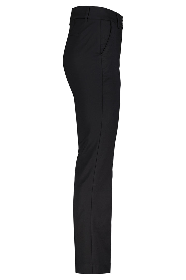 Red Button Trousers Black Bibette Smart Colour SRB4206A - Olivia Grace Fashion