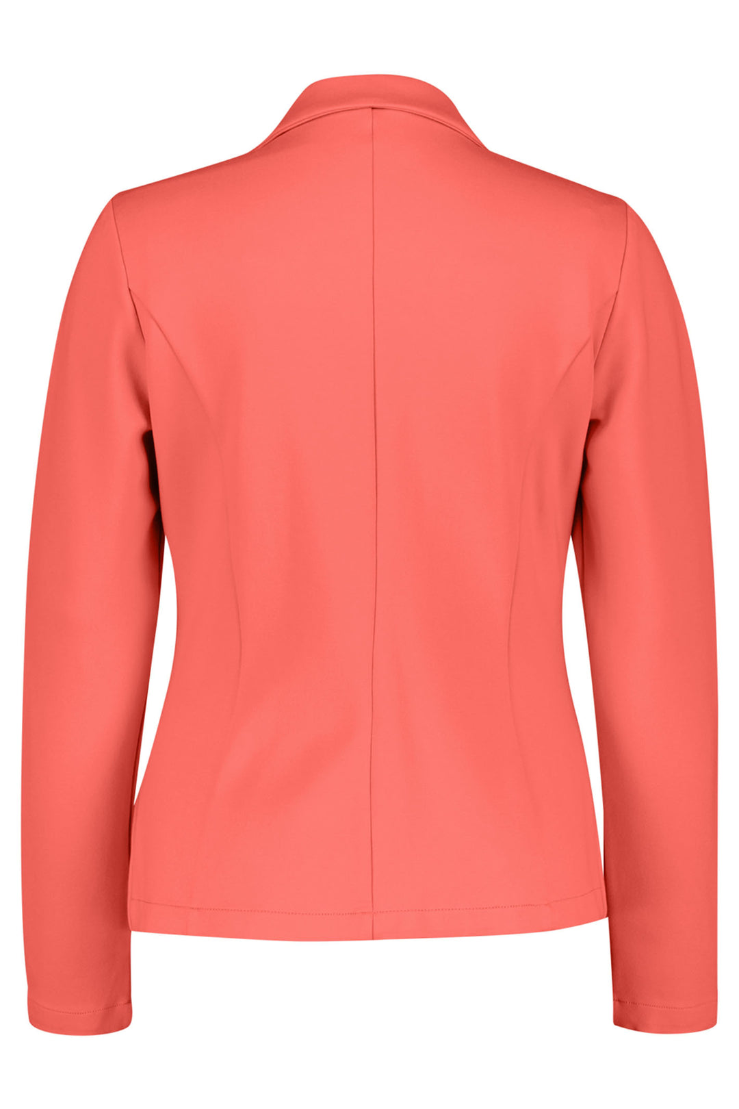 Red Button SRB4213 Flamingo Coral Two Button Blazer Jacket - Olivia Grace Fashion