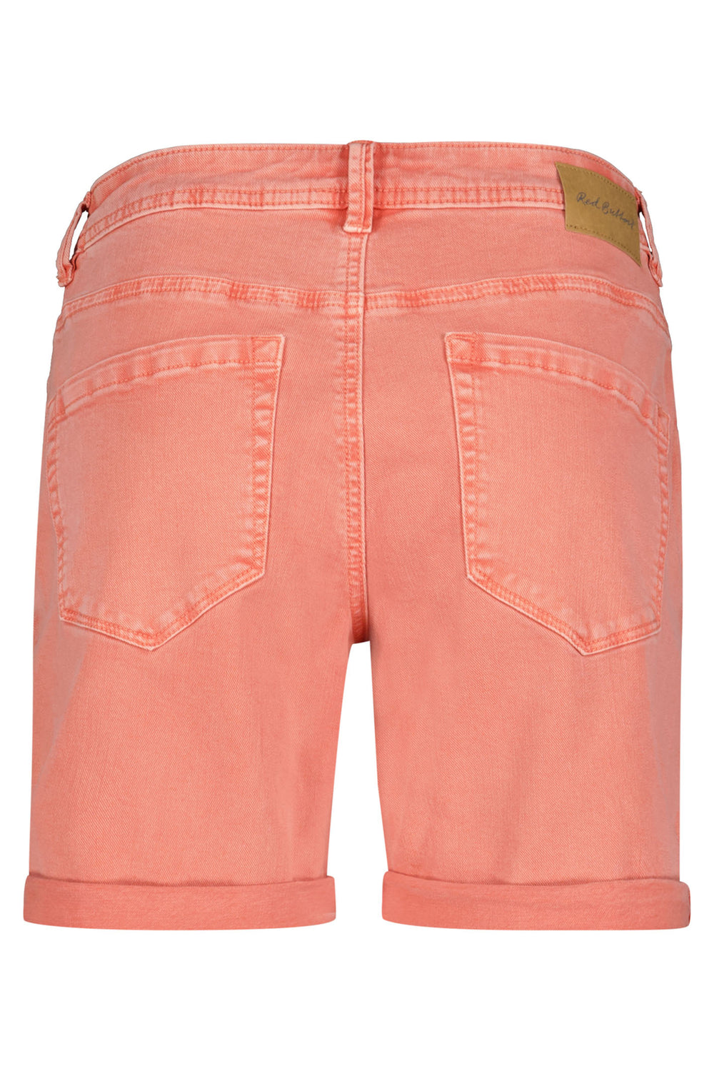 Red Button SRB4229 Bibette Flamingo Pink Denim Shorts - Olivia Grace Fashion
