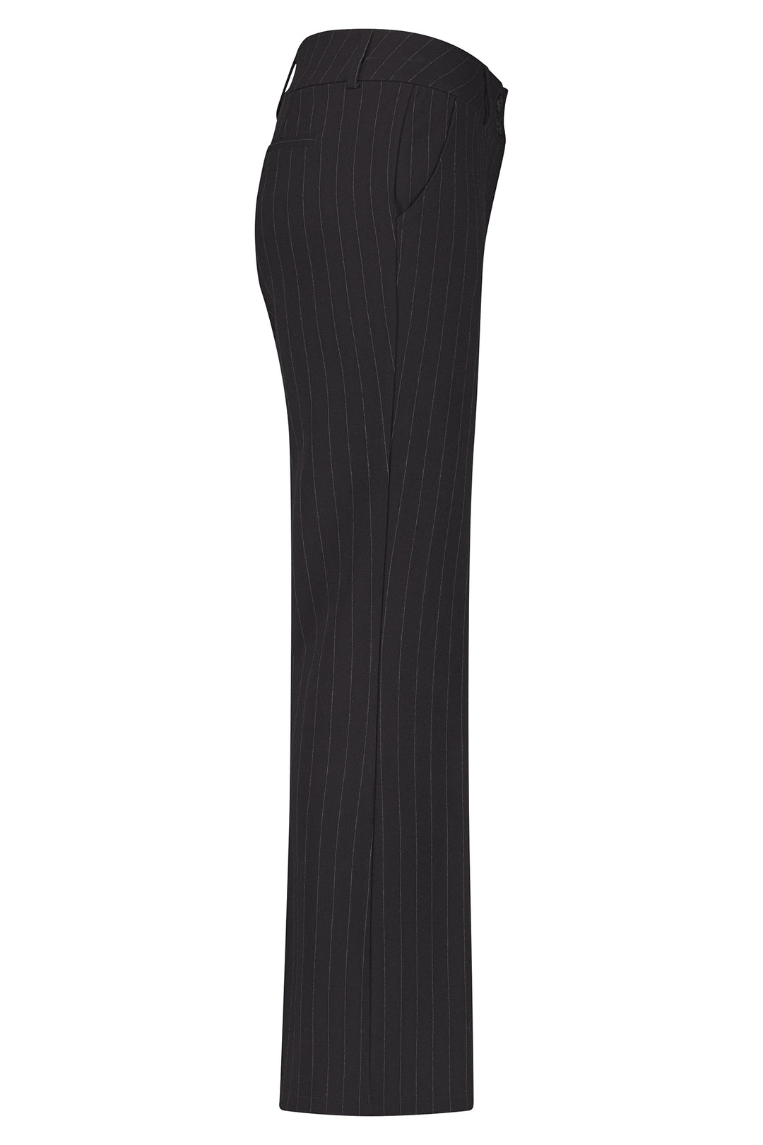 Black pleated skirt on a white background