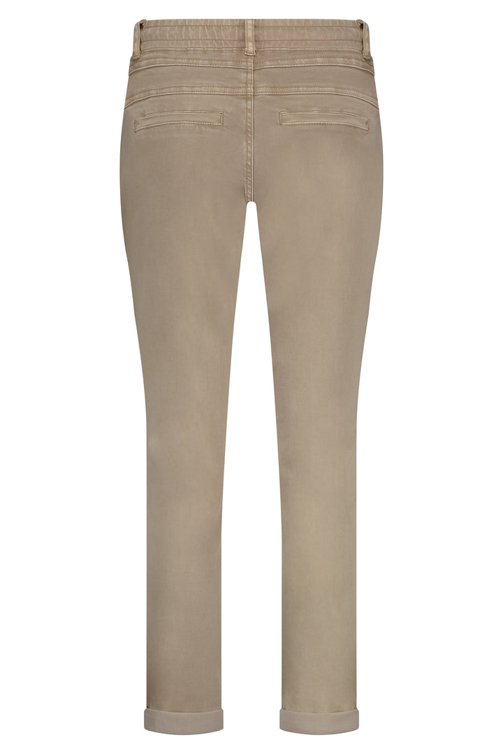 Red Button SRB4631 Latte Tessy Slub Twill Pull-On Trousers