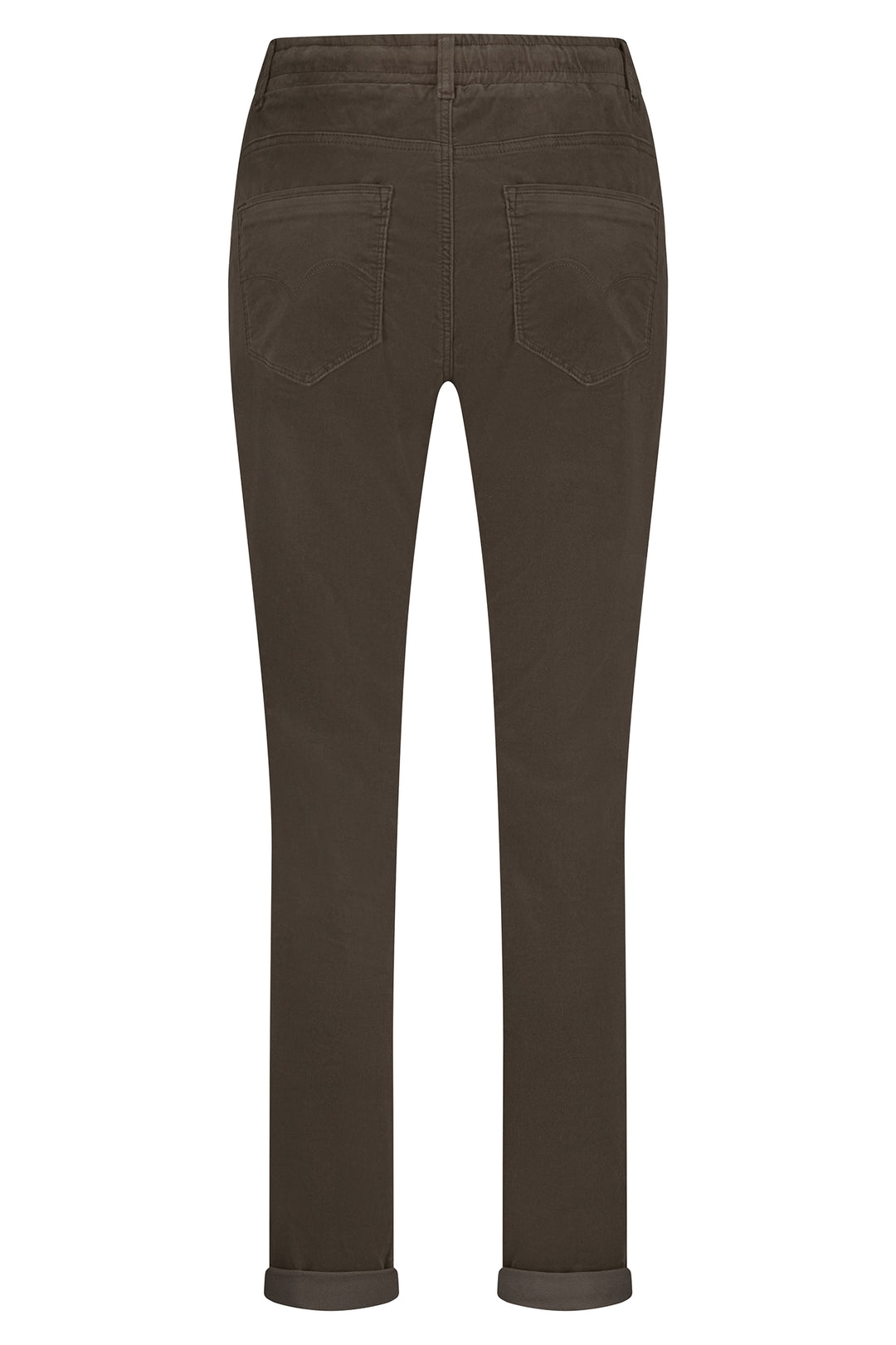 Red Button SRB4655 Tessy Mud Brown Velvet Trousers